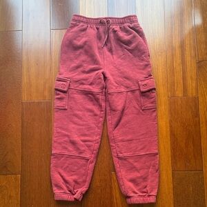 Gymboree Kids Cargo Jogger Pants - Burgundy